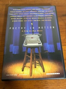 Poetry In Motion: A Film by Ron Mann, DVD Documentary, 2002, Like New - Picture 1 of 4