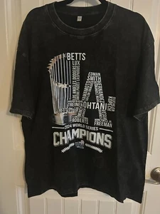 175/92A Dodgers 2024 Champion Tee Size L - Picture 1 of 3