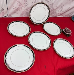 NEW Set of 6 PCS--Noritake Palais Royal- Bread & Butter Plate(s) #9773 - Japan - Picture 1 of 11
