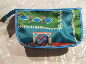 #24 - Kulturtasche grün-türkis mit Ornamenten Design Westner® - Bild 1 von 9