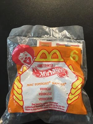 Hot Wheels McDonalds Toy Mac Tonight Nascar #94 Bill Elliott 1998 1:64 azul Foto 1 de 2