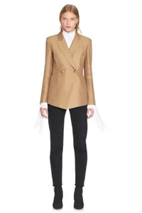 Camilla & Marc Tan Brown Marguerite Blazer Size 10 Dimmer Jacket Golden Fox - Picture 1 of 12