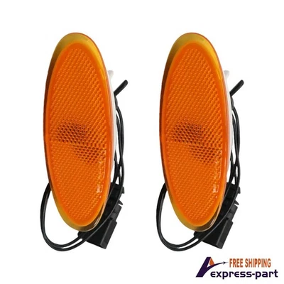 Front Bumper Left & Right Side Marker Light for Bentley Continental GT GTC 04-11 - Imagem 1 de 4