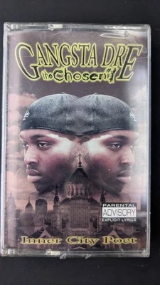Gangsta Dre- Inner City Poet Cassette *SEALED* Sacramento Ca Rap Tape 1998  - Image 1 of 2