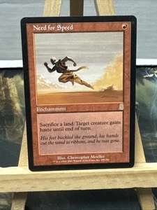 MTG *Need For Speed X1* (MP) Odyssey Magic the Gathering spedizione gratuita - Foto 1 di 2