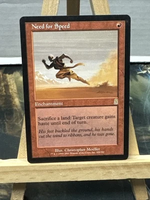 MTG *Need For Speed X1* (MP) Odyssey Magic the Gathering Free Shipping - Image 1 of 2