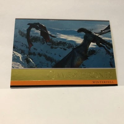 Game of Thrones Season 8  WINTERFELL  Gold  parallel Card 108/175  Limited - Image 1 of 2