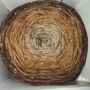 Filati Trendsetter - TRANSITIONS LUX - #124 Marroni Metallizzati - 150g, 620yd - Foto 1 di 5