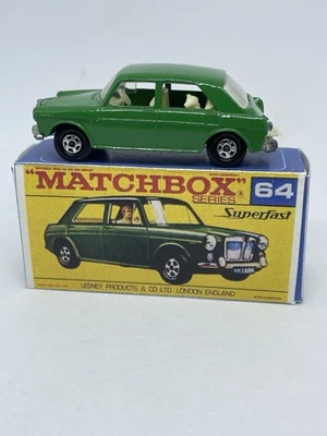Matchbox Lesney Phantom #64 MG 1100 Transitional Superfast Wheels Repro Box. - Image 1 of 4