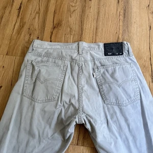 Men’s Levi 514 36x29 Jeans Grey Khaki Y2K 100% Cotton Casual Streetwear Grunge - Picture 1 of 12