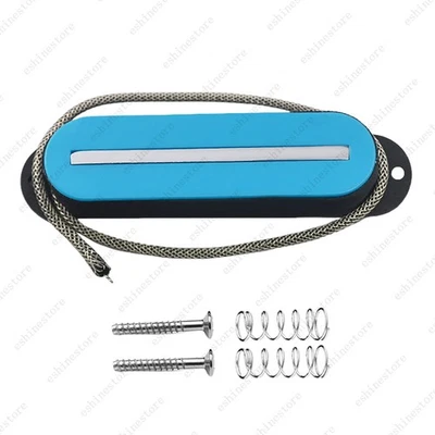 Single Coil Ceramic Metal Braided wire Single Blade Guitar Pickup For Strat - Image 1 of 4