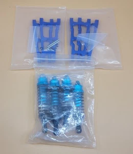 Metal Front/Rear Shock Absorber For 1/10 Traxxas Slash 4x4 RC Crawler W/Arms - Picture 1 of 5