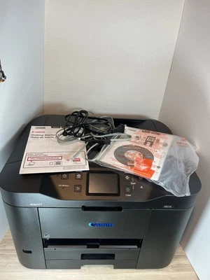Canon Maxify MB2720 Printer Wireless All-in-One Tested Cleaned Software Cords - Image 1 of 4