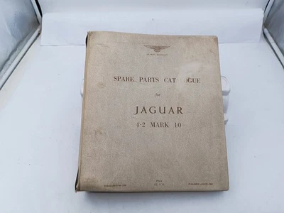 Manuale officina Jaguar 4.2 Mark 10 X catalogo ricambi con esplosi originale '65 - Immagine 1 di 4