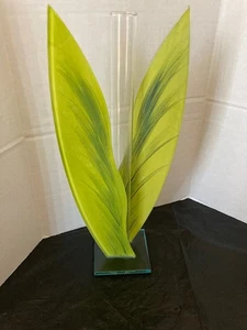 C G Cressida Palm Fonds Vase 13 cm hoch - Bild 1 von 2
