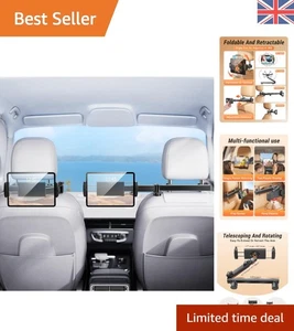 Verlängerungsarm Tablet für Auto Kopfstütze Verstellbar iPad für Auto Rücksitz Hinten F... - Bild 1 von 11