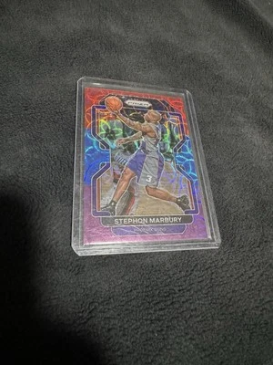 Prizm Stephon Marbury 2021 rojo azul púrpura elección/15 Foto 1 de 2