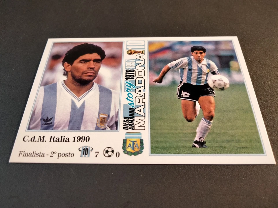 MARADONA ARGENTINA STORY 1976/1997 MUNDIAL ITALIA 90 AMAROTIALI QUBOTONDO - Imagen 1 de 1