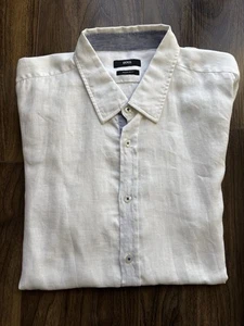 Hugo Boss “Lucas_11” (XXXL) 100% Linen 50” Chest BNWOT RRP £119 - Picture 1 of 18