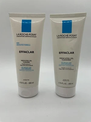 EXPIRED 2x La Roche Posay Effaclar Medicated Gel Acne Cleanser 6.76oz - Image 1 of 4