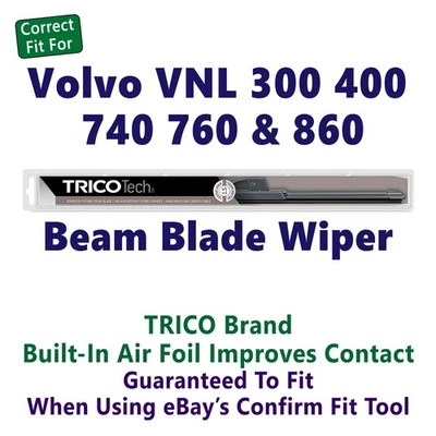 Limpiaparabrisas (cantidad 1) haz compatible con Volvo VNL 300 400 2019 740 760 y 860-19240 Foto 1 de 4