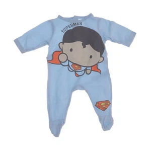Dc, Strampler, Größe: 56, Superman, Blau, Baumwolle, Print, Jungen #5Jn - Bild 1 von 5