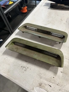 1967 1968 Ford Mustang Hood Turn Signal Inserts With light housings 67-68 - Picture 1 of 3
