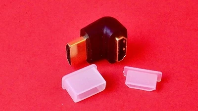 audioquest HDMI 90-degree adaptor - wide side (W) right angle bend - Fem to Male - Image 1 of 4