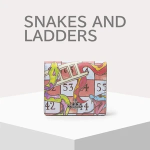 Vivienne Westwood Snake & Radders Card Case Colorful Leather Limited Ed Used - Picture 1 of 7