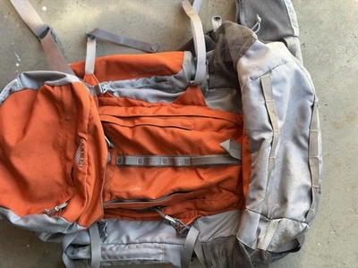 Kelty Coyote 4750 Backpack 32"/17"/8" Internal Frame, Hiking, Orange/Charcoal - Image 1 of 2