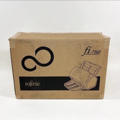 Nuovo scanner documenti Fujitsu FI-7160 USB 3.0 duplex ad alta velocità nuovo con scatola #59991 - Immagine 1 di 3