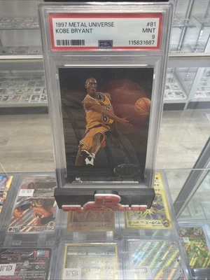 1997-98 Metal Universe - Kobe Bryant #81 Los Angeles Lakers PSA MINT 9 - Image 1 of 2