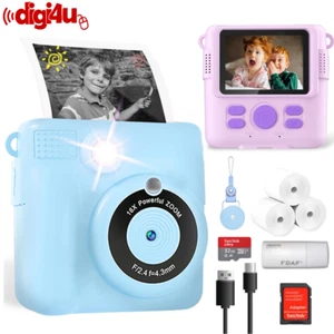 Cámara Grabadora de Video para Niños 1080P LCD Juguete Impresión Digital Instantánea Regalos de Navidad - Imagen 1 de 15