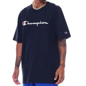 CAMISETA MANGA CORTA HOMBRE NUEVA CON ETIQUETAS CHAMPION PRECIO DE VENTA SUGERIDO POR EL FABRICANTE $32.99 LOGO BORDADO TALLA L - Imagen 1 de 2
