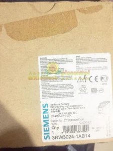 1 Stück Neu Siemens Motor Softstarter 3RW3024-1AB14/3RW30241AB14 - Bild 1 von 1