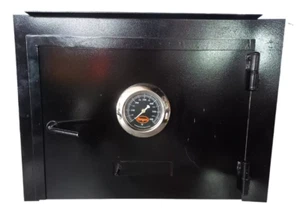 Lehmofentür | Dicke Blechtür | Mit Pyrometer - Bild 1 von 6