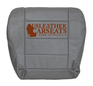 01 Ford F150 XLT Extended Cab Driver Bottom Leather Seat Cover Dk Graphite Gray - Picture 1 of 6