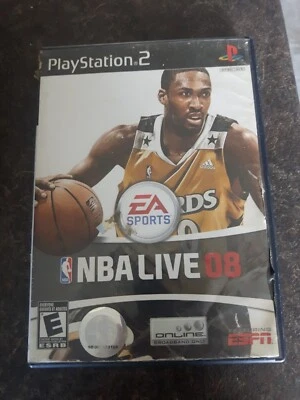 NBA Live 08 PlayStation 2 PS2 Game COMPLETE Good Condition - Image 1 of 2