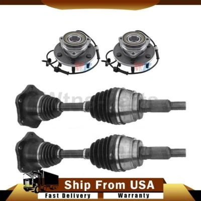 KIT DE COJINETE DE EJE Y RUEDA PARA CHEVROLET SUBURBAN 1500 2000-2005 4X 4X JUNTAS CV Foto 1 de 4