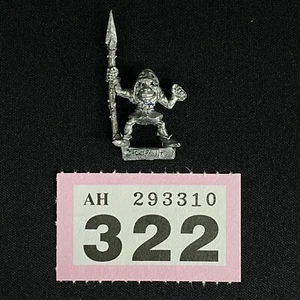 C12 GOBLIN TOFOK QUICKARM WARHAMMER CITADEL OLD WORLD 3RD EDITION 1987 METAL - Picture 1 of 2