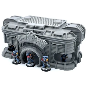 Star Wars Legion Coruscant Cantina Bar Edificio 28 mm Terreno Wargaming Grimdark - Imagen 1 de 3