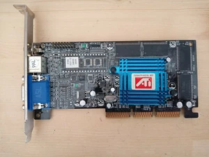 Carte Graphique ATI Radeon / RV1-12 / 4RV1A122 / 64Mo AGP VGA / S/D-OUT - Photo 1/3