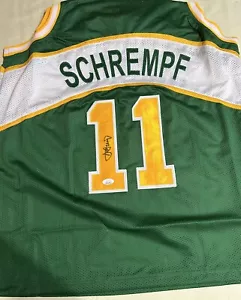 Maglia personalizzata firmata Detlef Schrempf autografa certificata taglia XL - Foto 1 di 2