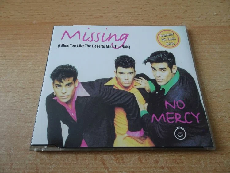 Maxi CD No Mercy - Missing (I miss you like the deserts miss the rain) 1995 - Bild 1 von 1