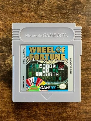 Wheel of Fortune Nintendo Game Boy Color Authentic Cartridge Only - Image 1 of 2