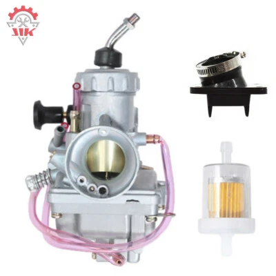 Carburetor Carb with Intake Manifold Boot fits Yamaha YZ80 YZ 80 1977-2001 - Image 1 of 4