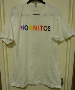 PRIDE Hornitos White Rainbow Logo Promo Shirt Men's Size: Large - FAST SHIP - Picture 1 of 5