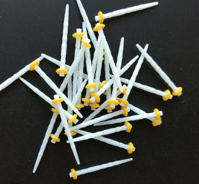 Poste de fibra dental vidro parafuso poste restauração dentes brancos 1,2 mm amarelo venda quente - Imagem 1 de 4