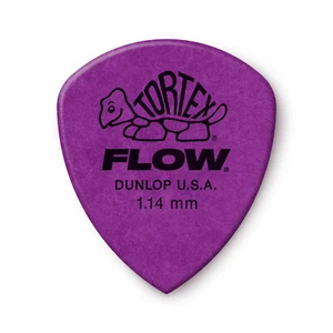 Jim Dunlop Tortex Flow Standard 1.14mm Púrpura Plectros - (Bolsa de 12 Picks) - Imagen 1 de 3