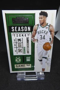2020-21 PANINI CONTENDERS - GIANNIS ANTETOKOUNMPO - BUCKS #99 - SEASON TICKET - Bild 1 von 2